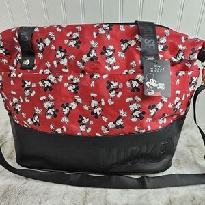Bioworld Mickey Mouse Red and Black Tote